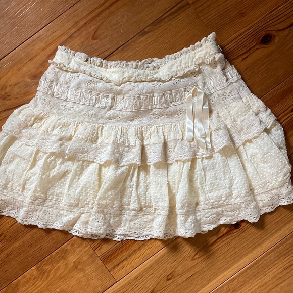 NWOT loveshackfancy skirt